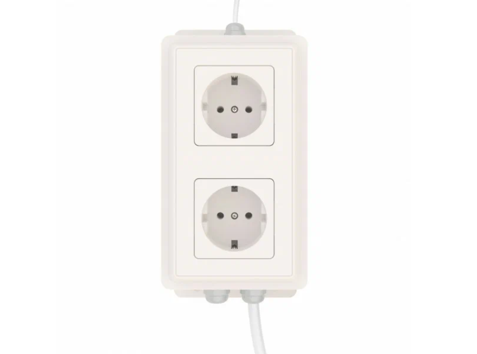 EctoControl, Блок управления 2-мя розетками RS485, (Modbus).
