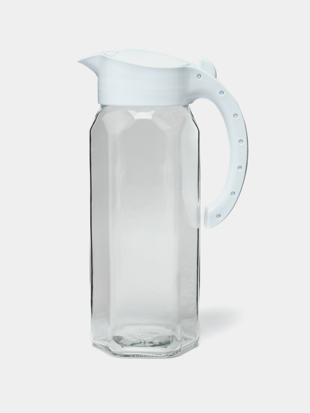 Графин, кувшин стеклянный Titiz Plastik 102 Ала, 1.5 л Белый