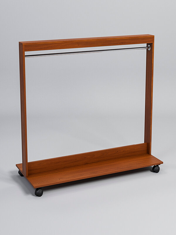 Вешало "фаворит" №1-1 с основанием, Орех. Производитель товара - компания Westcom.