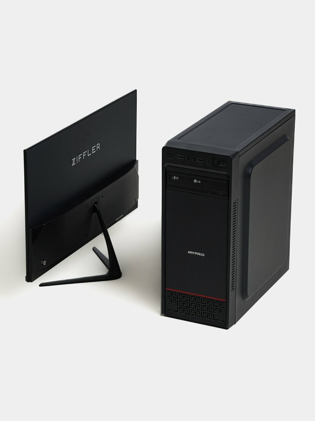 Готовый офисный компьютер, i5 процессор, 8GB RAM, 256GB SSD, Windows 10, 24" монитор — фото 1