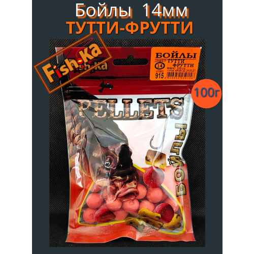 Бойлы Фишка тутти-фрутти 14мм 100г