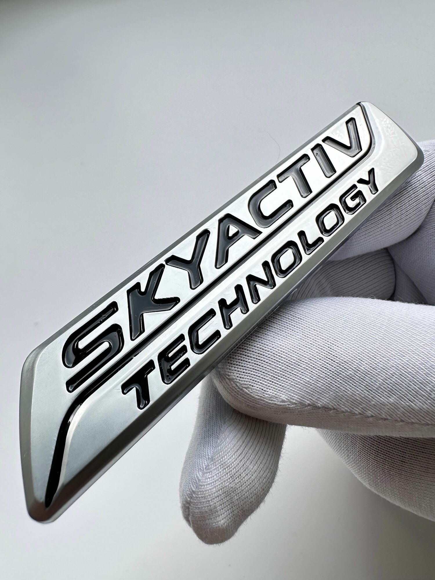 Эмблема Skyactiv на багажник Mazda, надпись Скайактив Мазда (1 шт.)