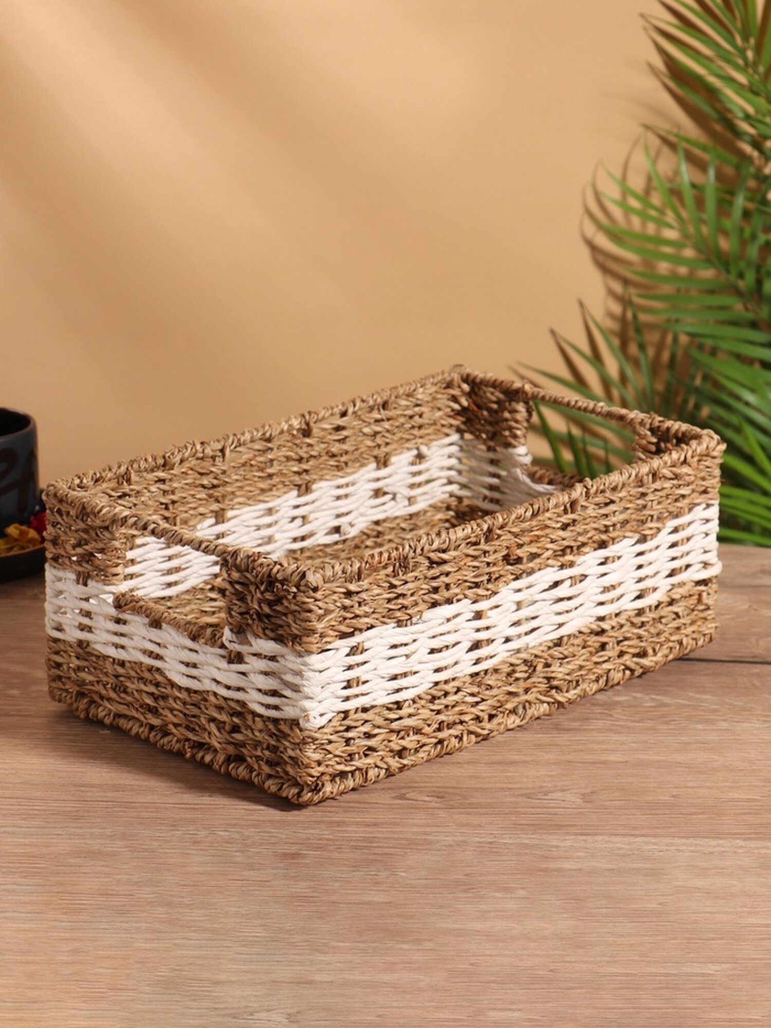 Корзина плетёная 31×20×12 см сиграсс