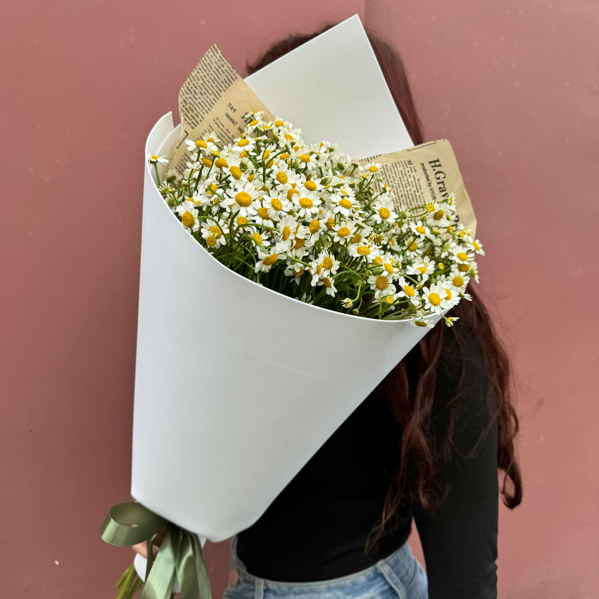 Букет из 15 Матрикарий