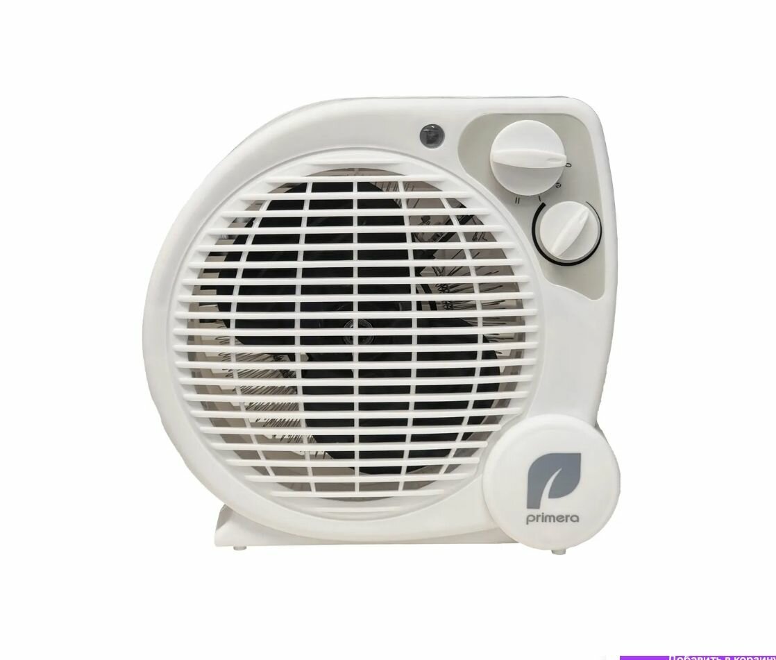 Тепловентилятор, PRIMERA, 2 кВт, FHP-2012-FWT до 25 кв. м