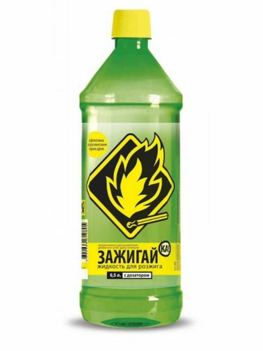 Жидкость для розжига Зажигайка  0 5 л  парафин