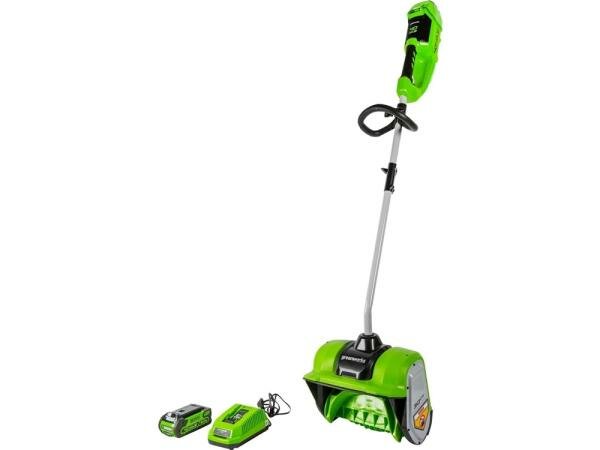 Снегоуборщик GreenWorks GD40SSK2 с 1хАКБ 2 А. ч и 2600807UA