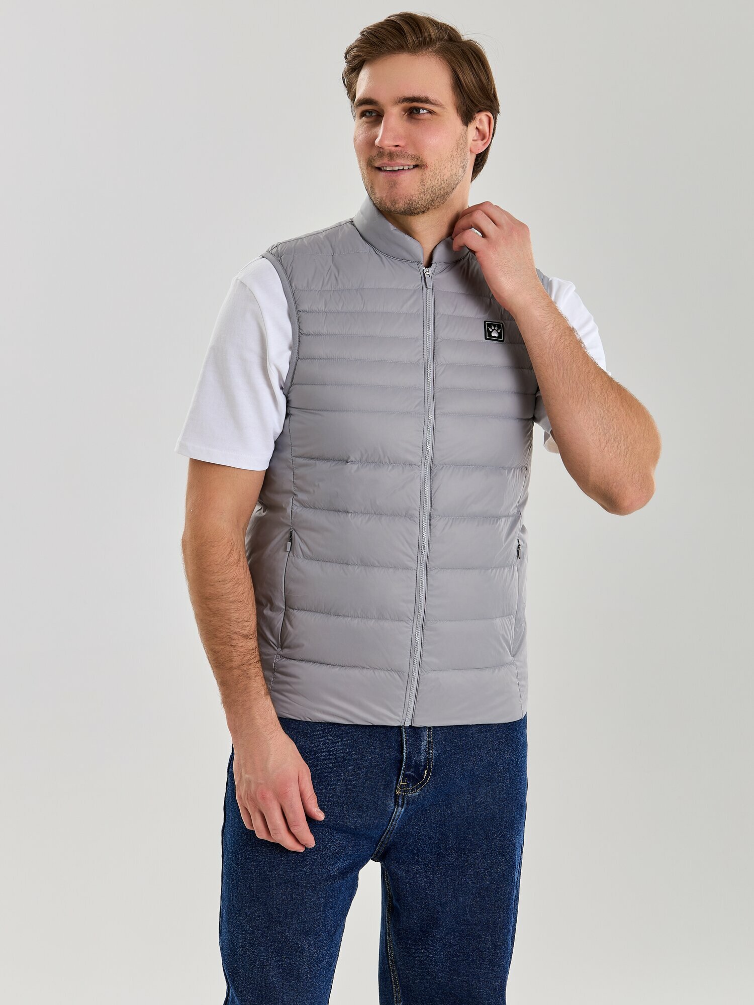 Жилет Kelme Light Down размер 2XL серый