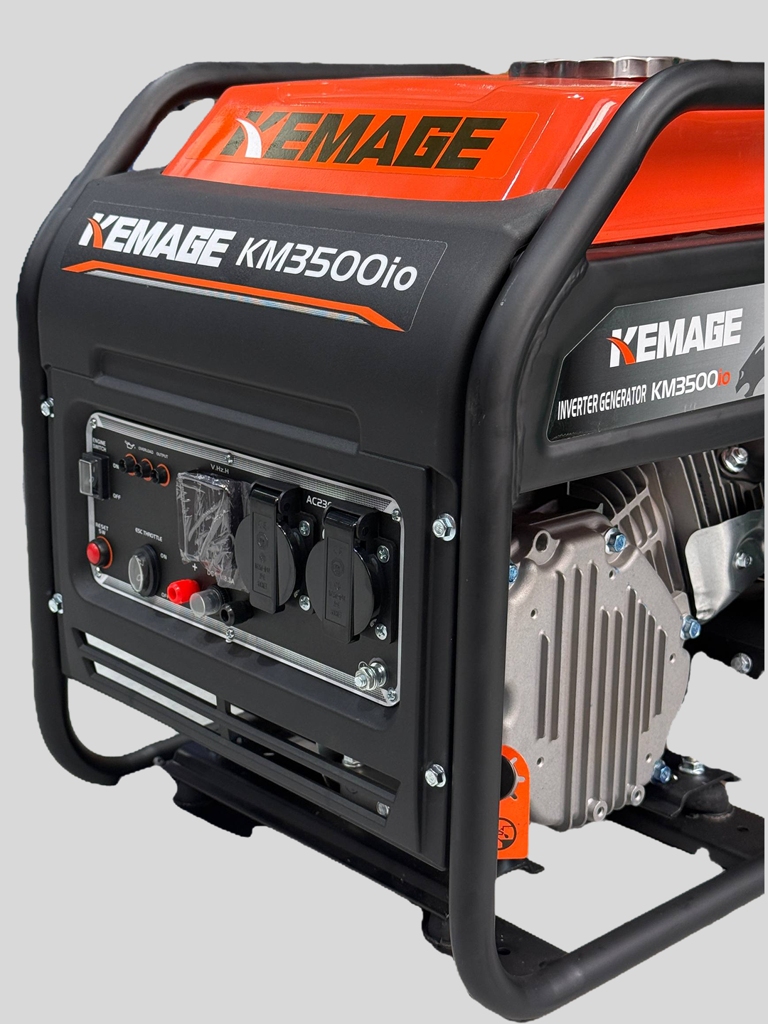 Генератор KEMAGE KM3500io, инверторный, бензиновый, автоматический запуск