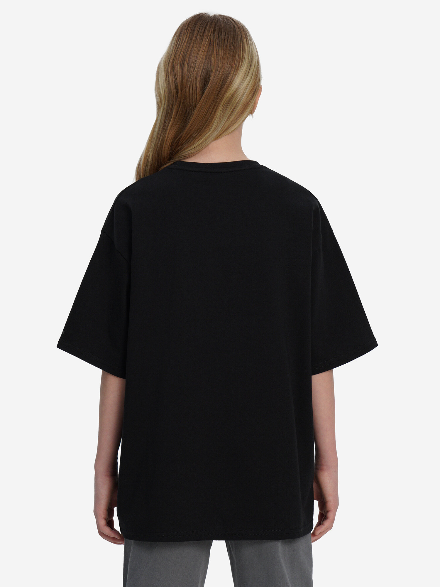 Футболка Demix, размер 158-164, черный — фото 1