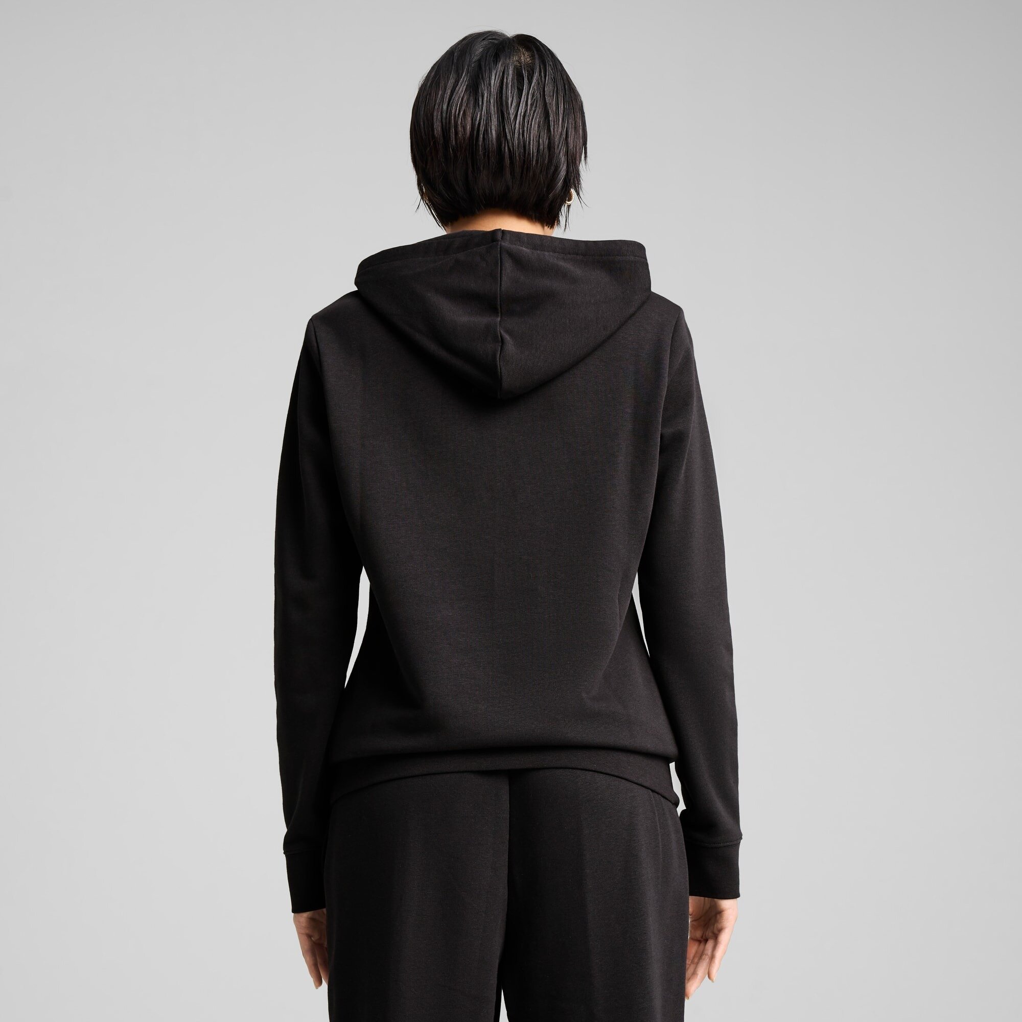 Худи PUMA ESS METALLIC, размер M, , черный — фото 1