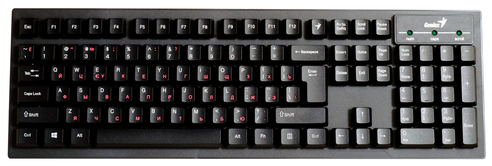 Клавиатура Genius Smart KB-102 Black USB черный, русская