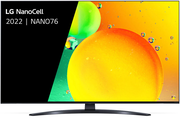 Телевизор LG 43NANO766QA 2022 NanoCell, HDR RU, черный