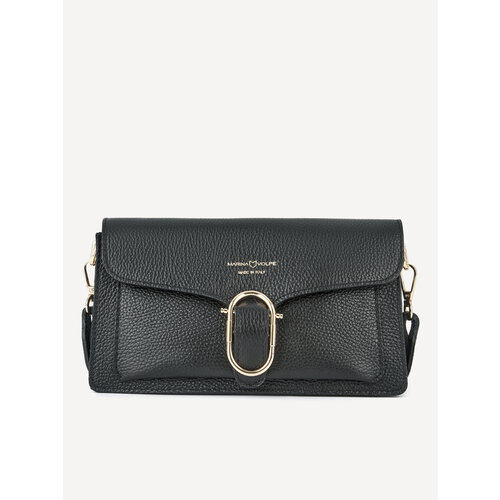 фото Сумка мессенджер marina volpe, черный