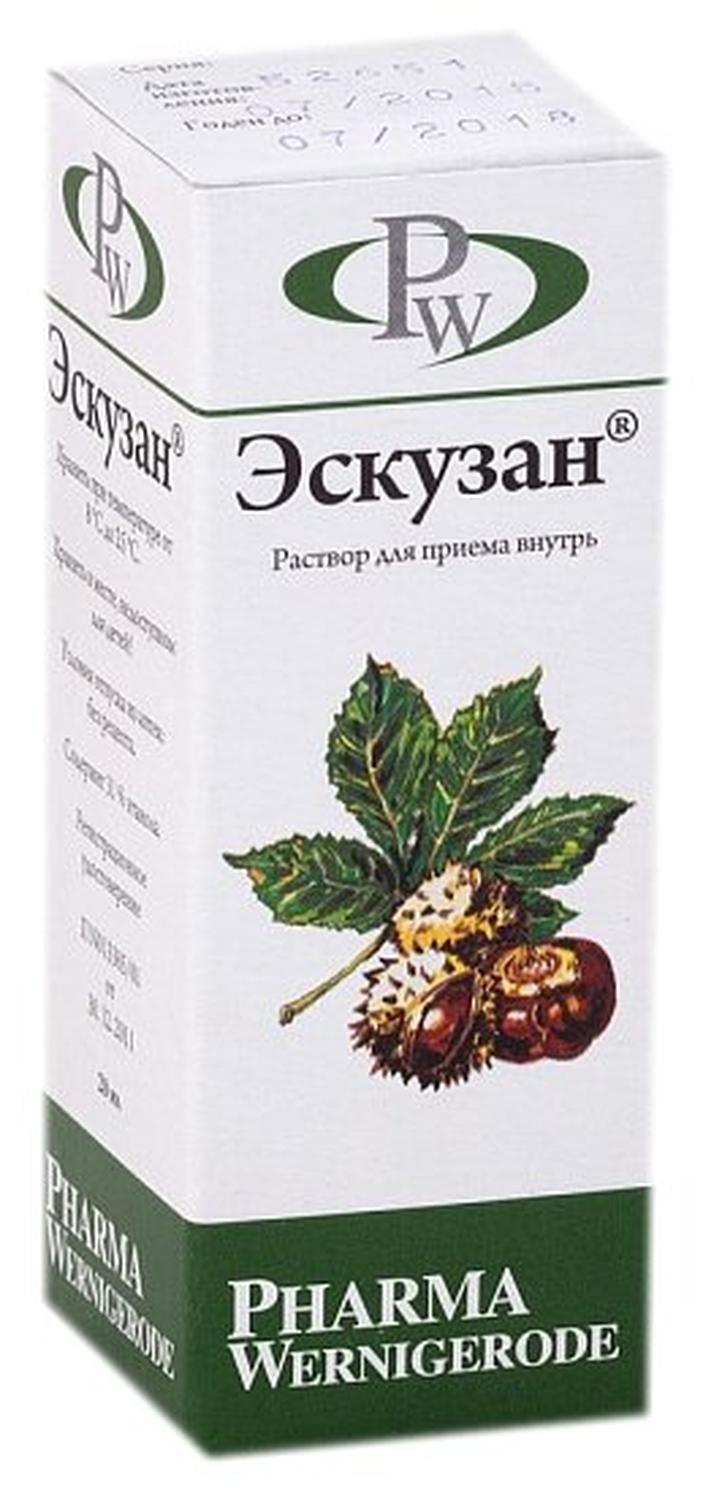 Эскузан р-р д/вн. приема, 20 мл