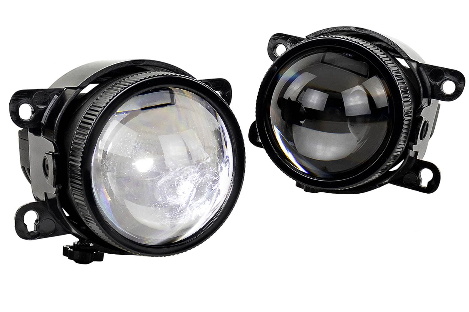 Диодные ПТФ Sal-Man 120W 32000lux с защитой от перегрева и запотевания для Лада Гранта FL, Веста, Веста NG, Икс Рей, Ларгус FL, Нива Урбан, Искра, Рено