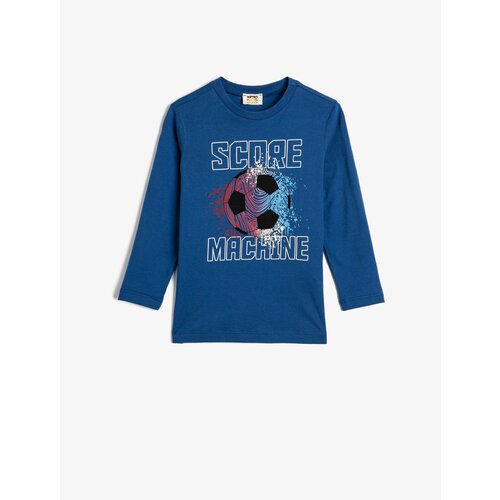 фото Лонгслив koton, размер 4-5 лет, синий