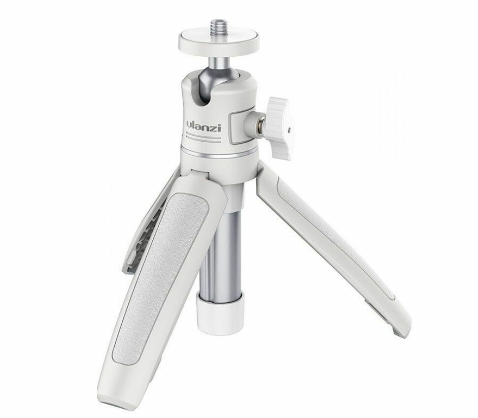 Штатив Ulanzi MT-08 Portable Desktop Tripod, с шаровой головой, белый