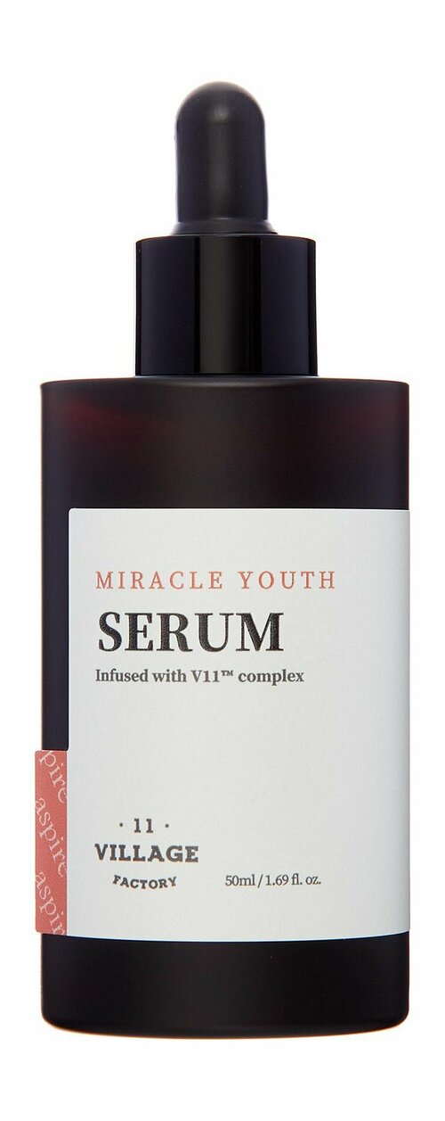 Антивозрастная сыворотка для лица с ниацинамидом и скваленом / Village 11 Factory Miracle Youth Serum