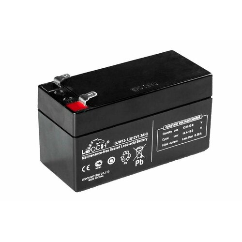 Аккумулятор 12В 1.3А. ч LEOCH DJW12-1.3
