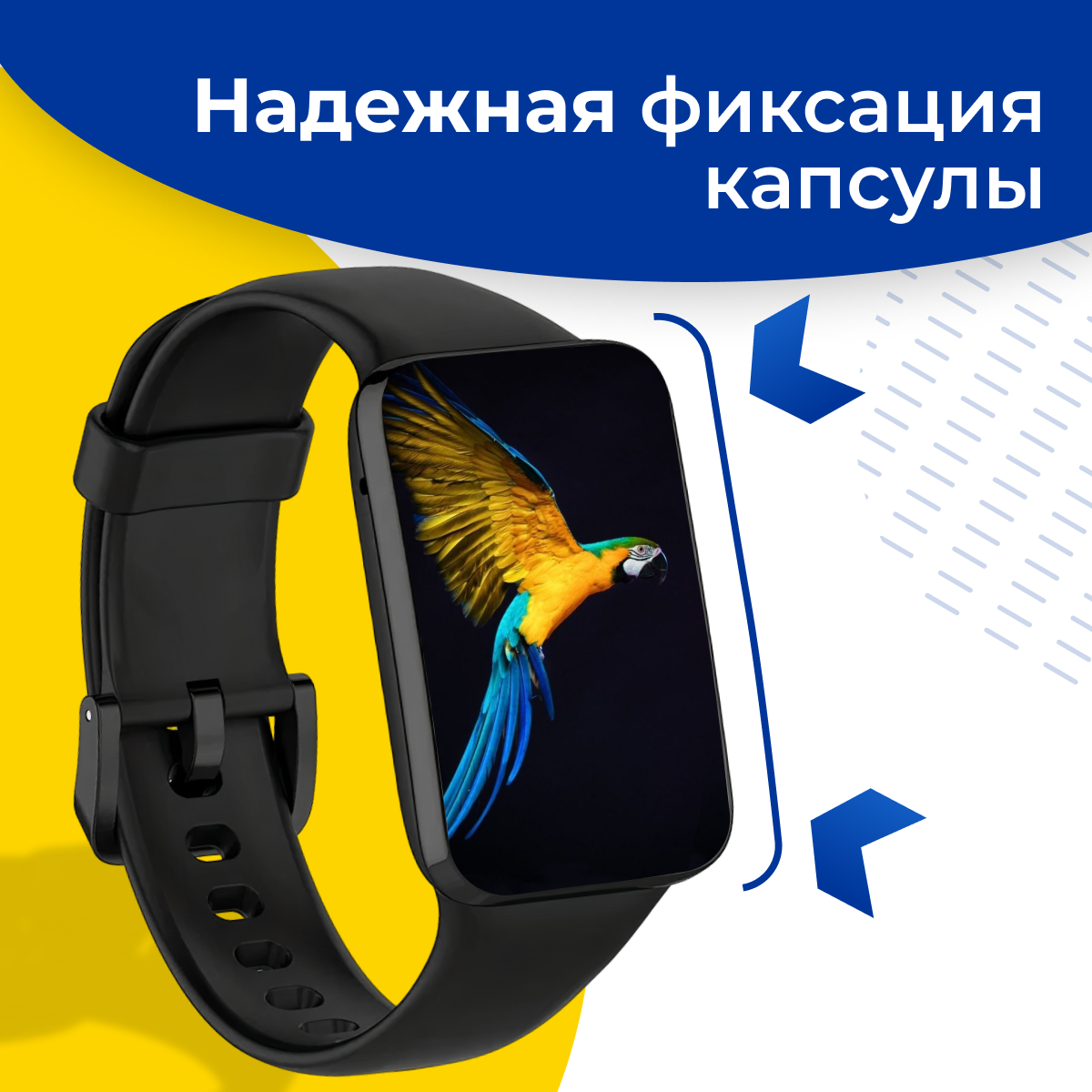 Силиконовый ремешок для фитнес-трекера Xiaomi Mi Band 7 Pro / Спортивный сменный браслет на смарт часы Сяоми Ми Бэнд 7 Про / Светло-бежевый