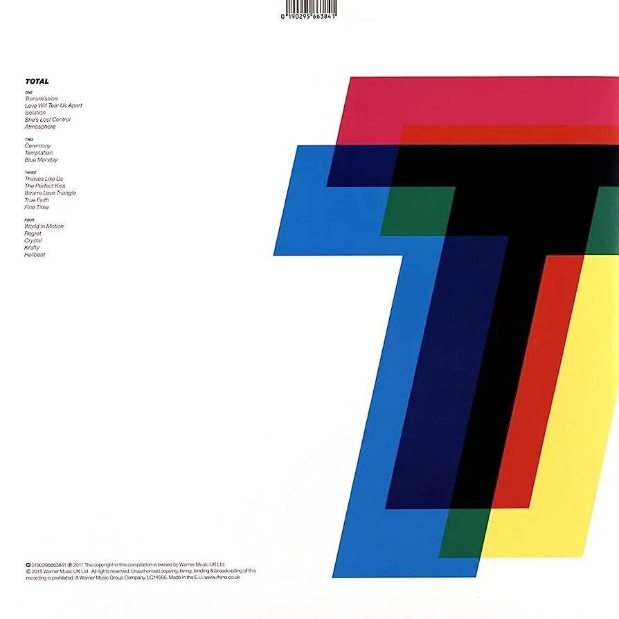 Виниловая пластинка Joy Division / New Order, Total: From Joy Division To New Order (0190295663841) Warner Music - фото №7