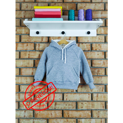 фото Толстовка babymaya, размер 28/98, серый