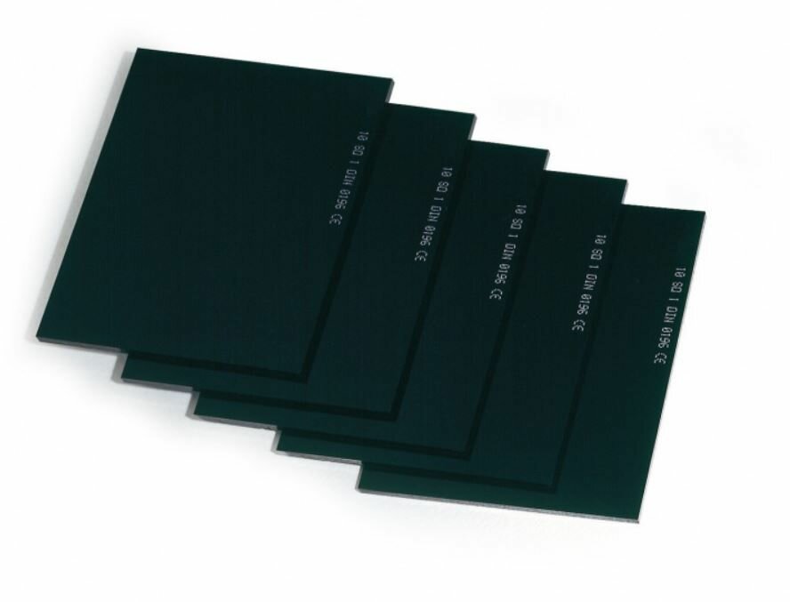 Изображение Светофильтр С3 110х90 DIN 8, стекло DIN 8 для щитка, маски 110х90 мм 10 шт с затемнением