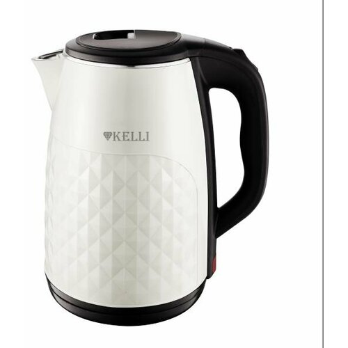 Чайник электрический KELLI KL-1803 Кофейный-Бело-Черный 556000₽