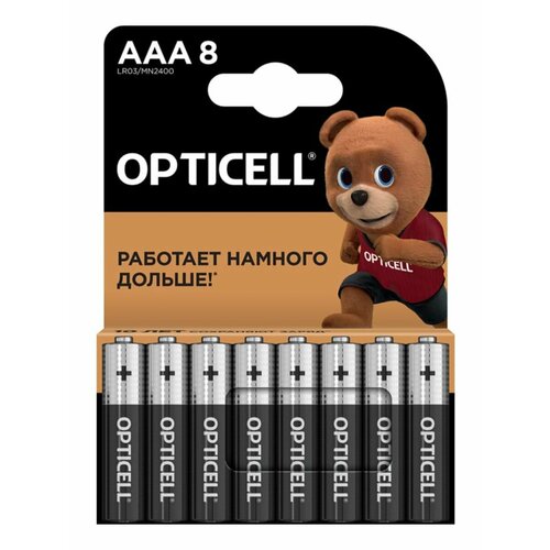 Батарейка ААА LR03 OPTICELL 8 шт.