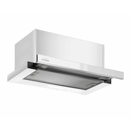 Кухонная вытяжка Elikor Slide Glass 60П-1000 белыйстекло белое 1199000₽