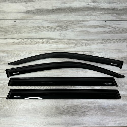 Дефлекторы ветровики окон на Ssang Yong Rexton 3 2012-2017 Ссанйонг Рекстон 3 2200₽