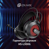 Фото #5 Наушники с микрофоном Оклик HS-L300G Black черный 2.2м мониторные USB оголовье (1796949)