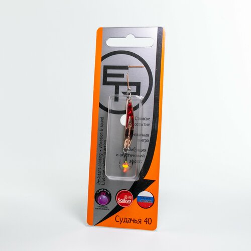 фото Блесна зимняя ecopro судачья кр. флекс, 40мм 4гр crf