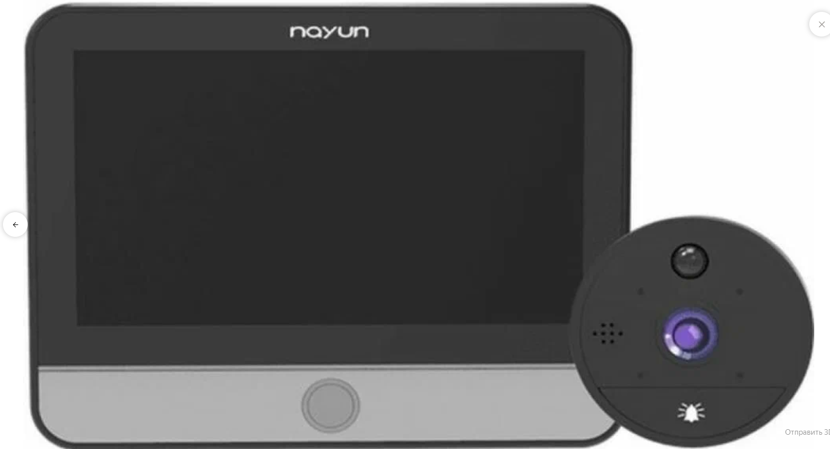 Умный дверной глазок с монитором Nayun Smart Video Intercom NY-PDV-01