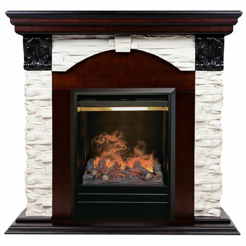 Электрокамин RealFlame DUBLIN LUX STD/EUG AO-215 с очагом 3D Olympic электрокамин realflame dublin lux std eug ao 215 с очагом majestic lux black