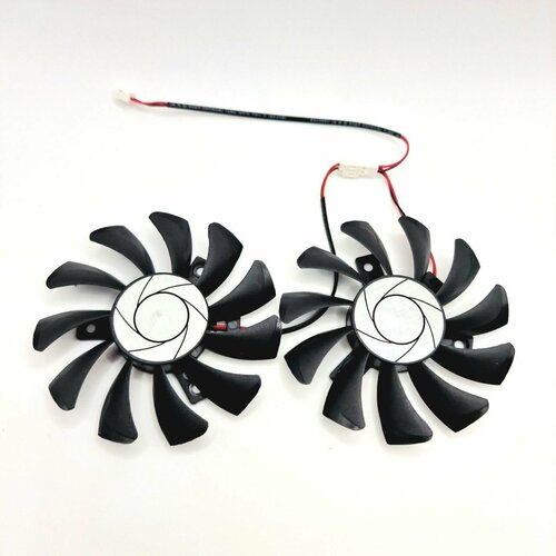 Кулеры для видеокарт MSI GeForce GTX 1050 Ti 75mm 2pin ha8010h12f z 75mm 2pin gtx1050ti gpu cooler dual fan for msi geforce gtx 1050ti gtx 1050 ti 4gt oc graphic card cooling