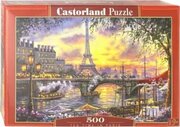 Пазл Castorland Tea time in Paris (B-53018), 500 дет, 33х47х22 см, мультицвет