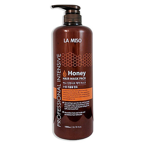 Маска для волос La Miso Professional Intensive Honey 1л - фото №10