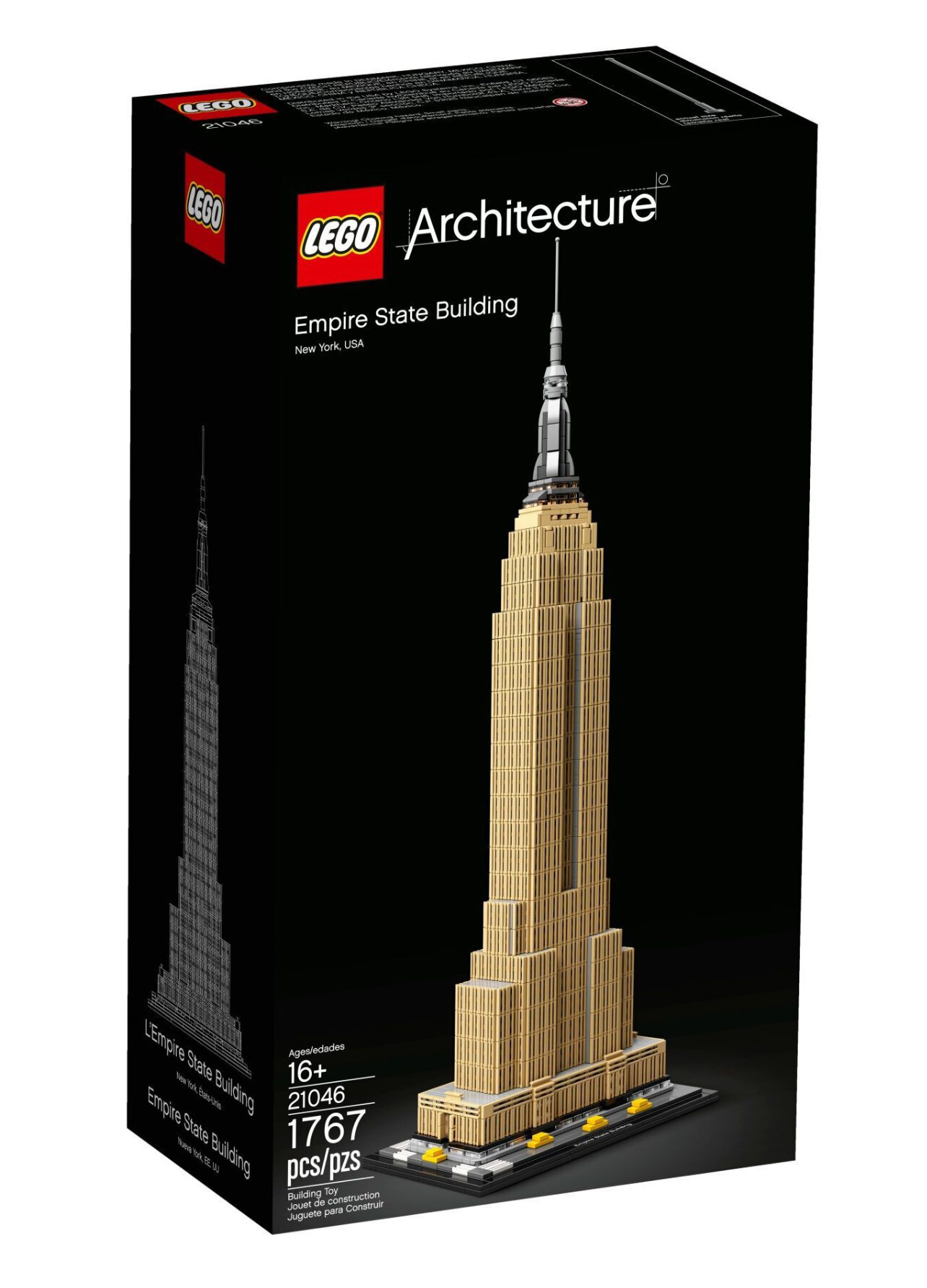 Конструктор LEGO Architecture 21046 State Building Эмпайр-стейт-билдинг