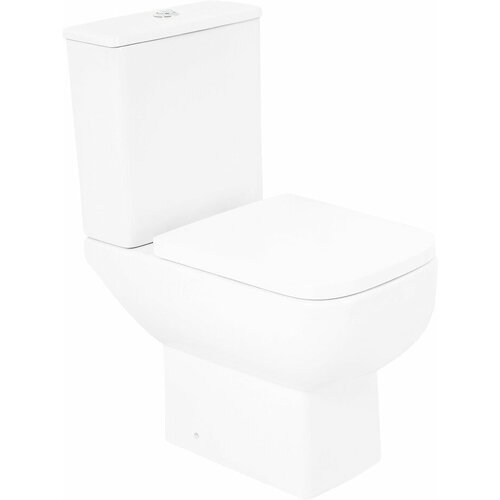 Унитаз-компакт BelBagno Aurora BB8604CPR/SC унитаз компакт belbagno sfera r bb2141cpr крышка bb901sc безободковый с микролифтом