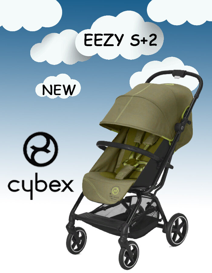 Прогулочная коляска Cybex Eezy S +2 Nature Green