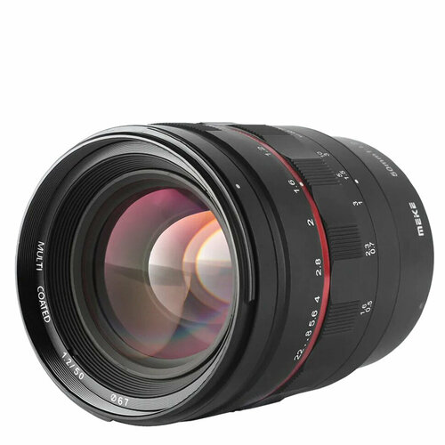 Объектив Meike 50mm F1.2 MF EF mount