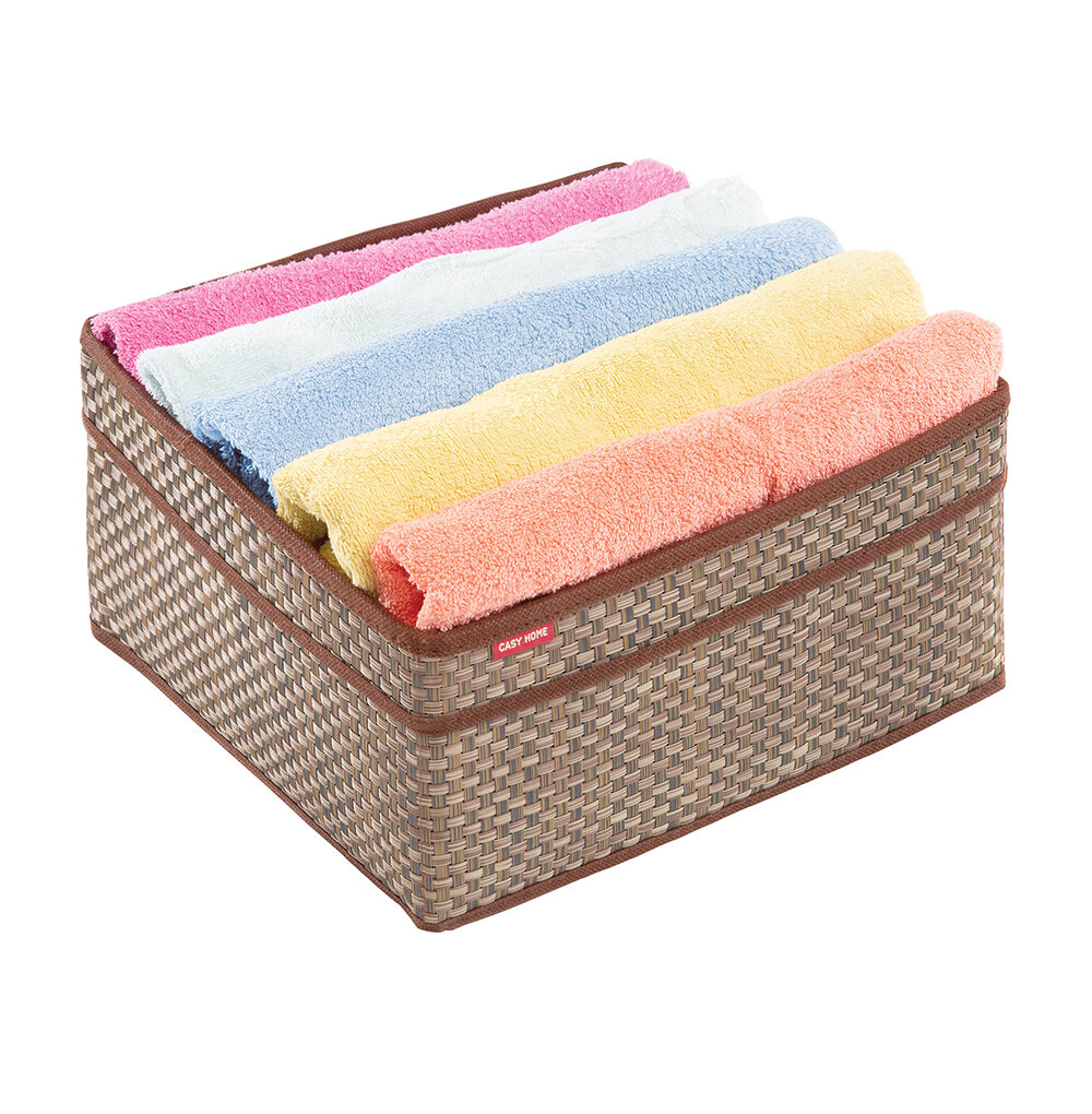 Корзина для хранения Casy Home BA-062 квадратная складная 30x30x14 см