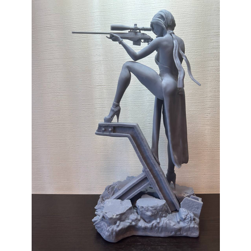 Ada Wong Ада Вонг в платье Обитель зла фигурка 15 см Серый без покраски 4514₽