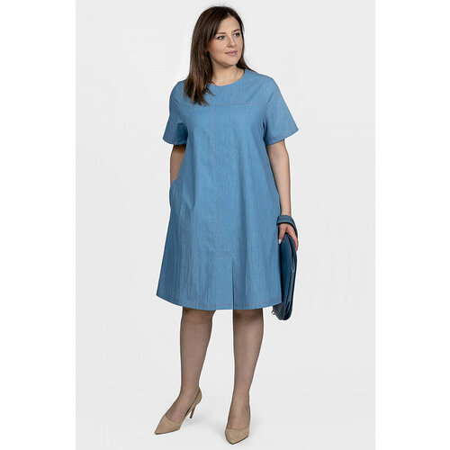 Платье SVESTA, размер 56, голубой