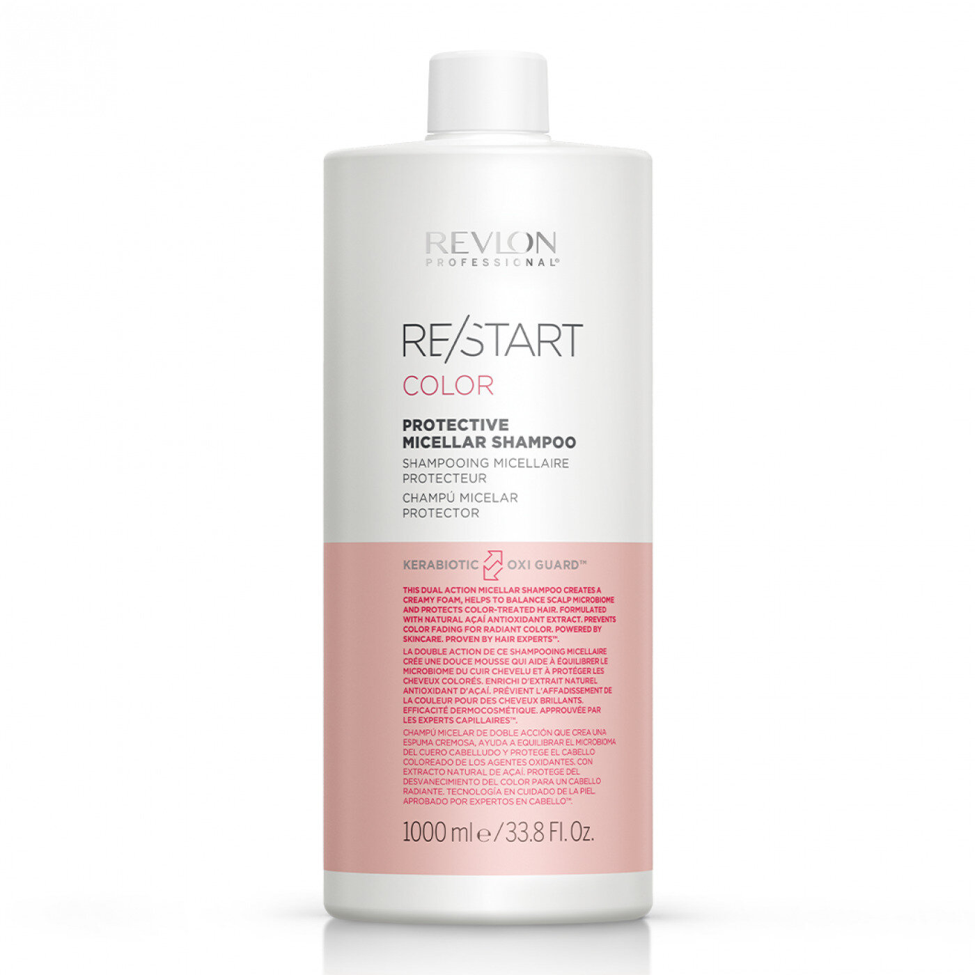 Revlon ReStart Color Protective Micellar Shampoo, Шампунь мицеллярный для окрашенных волос, 1000 мл