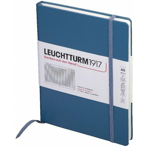 Leuchtturm 363336 Блокнот leuchtturm rising colours a5 80 гм2 251 стр в клетку твердая обложка синий камень 3319₽