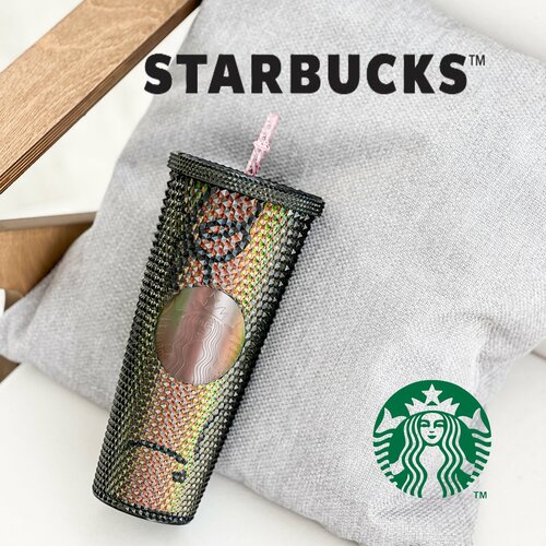 фото Стакан с трубочкой starbucks blackpink limited edition черный