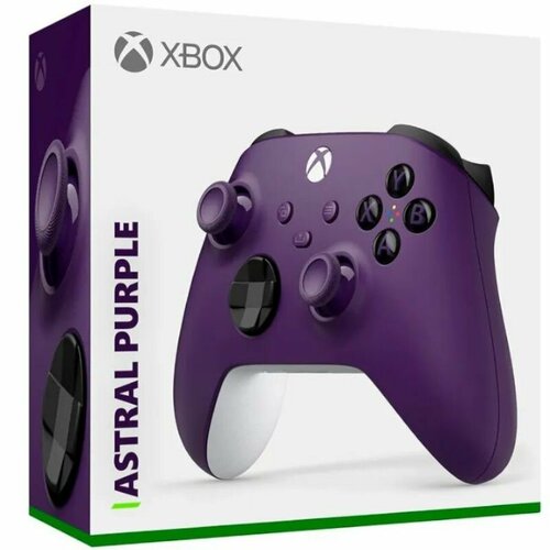 Геймпад Microsoft беспроводной Xbox Wireless Controller Series S/X/ONE/PC (Astral Purple) геймпад microsoft xbox wireless controller astral purple qau 00069